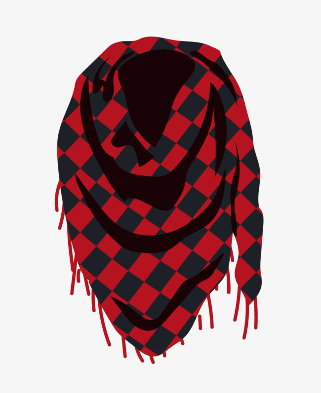 开斋节红色围巾