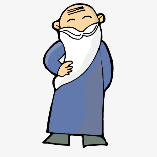 白胡须老人png素材下载_高清图片png格式(编号:18799053)-90设计