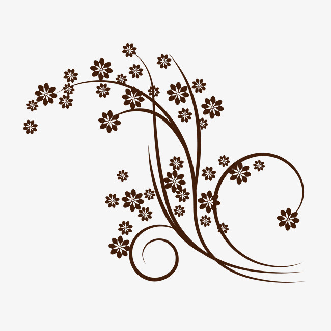 手绘花纹装饰图案