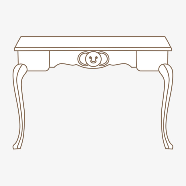 手绘桌子