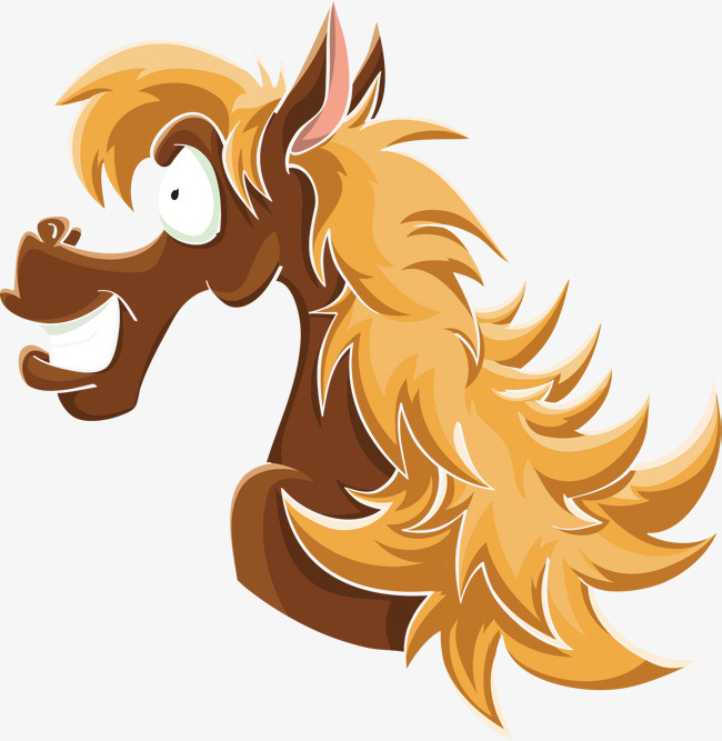 马头装饰设计矢量