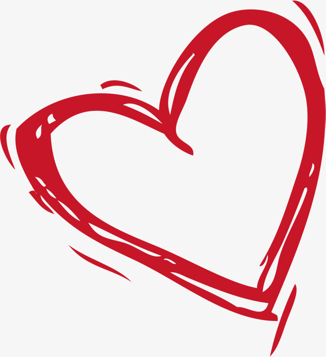 手绘心形png素材下载_高清图片png格式(编号:18881029)-90设计