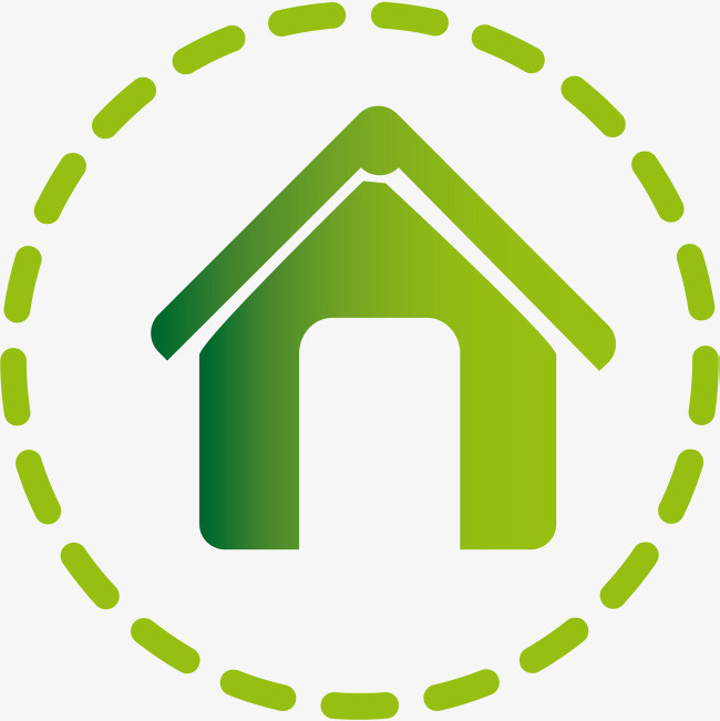 绿色小屋标志