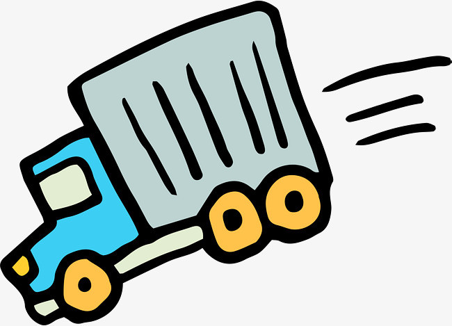 卡通可爱汽车图案