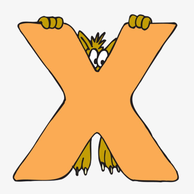 动物字母x
