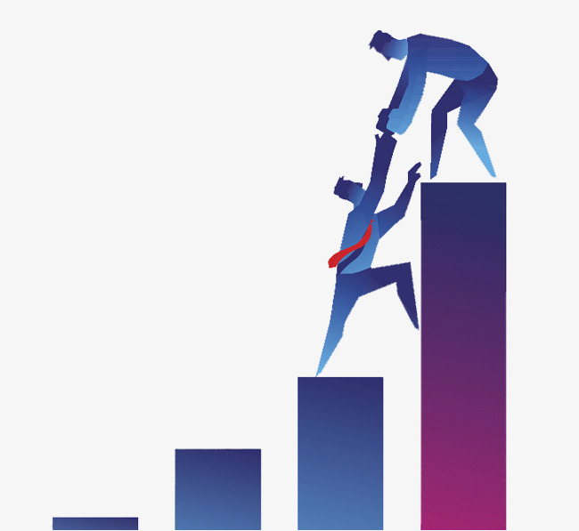 装饰插图热心帮助提升业绩