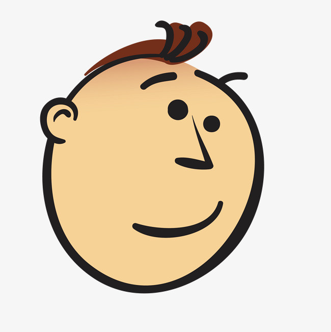 棕色手绘的头像_png素材免费下载_ 2133*2133像素(编号:18913187)_90