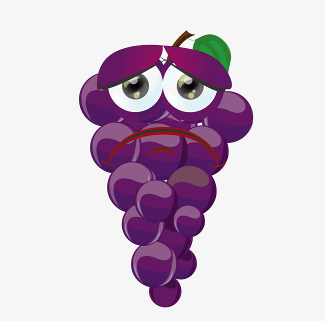 紫色可爱葡萄logo