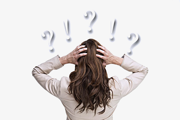 手绘桥上红色长裙少女的弃伞背影