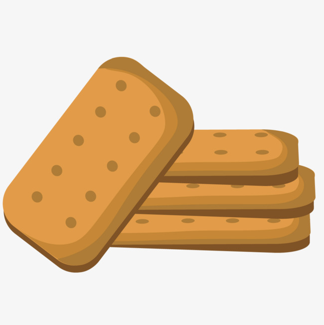 圣诞节棕色手绘曲奇饼干圣诞叶子png装饰