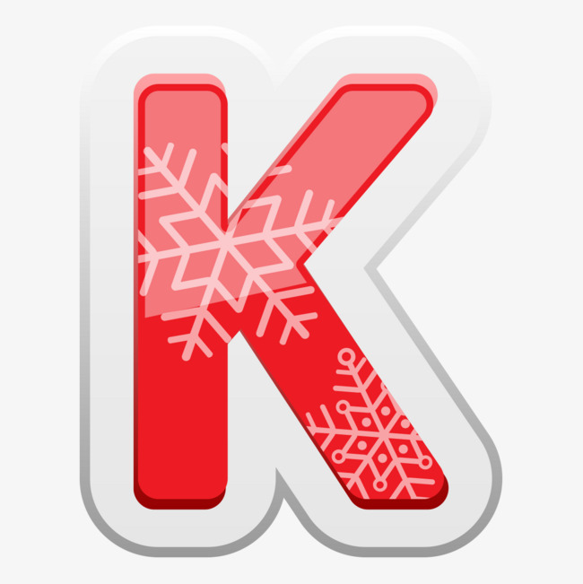红色字母k