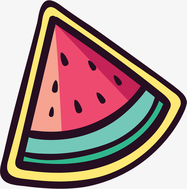 可爱西瓜贴纸png素材下载_高清图片png格式(编号:18944226)-90设计