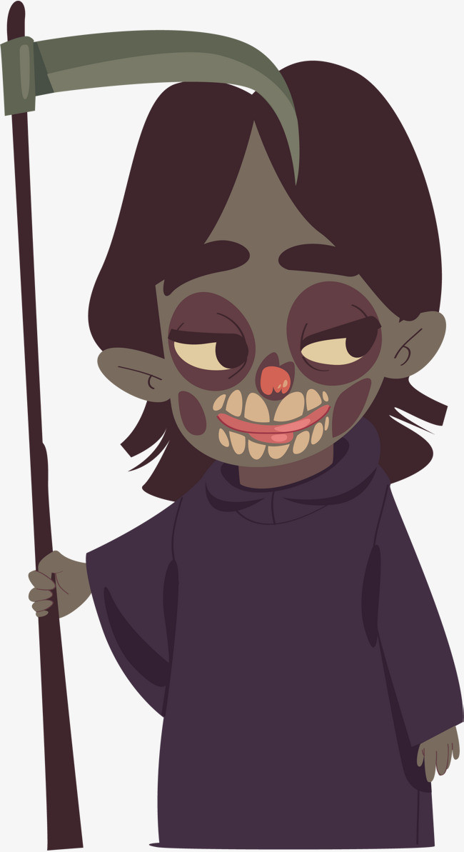 拿着镰刀的死神