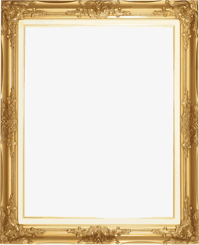 金边相框_png素材免费下载_ 3559*4373像素(编号:18959298)_90设计