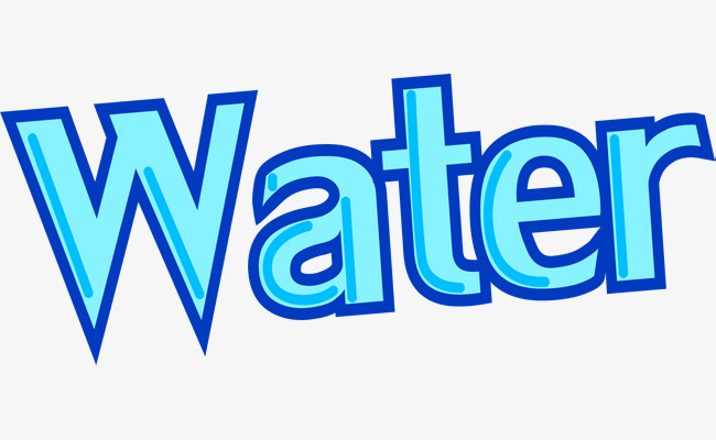 创意蓝色艺术字