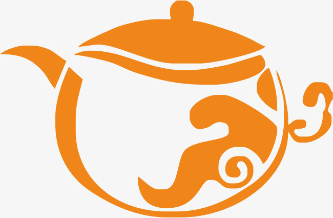 中国风古风茶壶茶叶品茶装饰元素设计