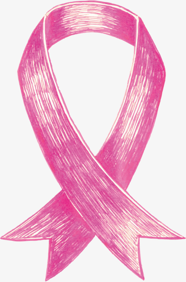 丝带粉红色的飘带免扣装饰元素设计