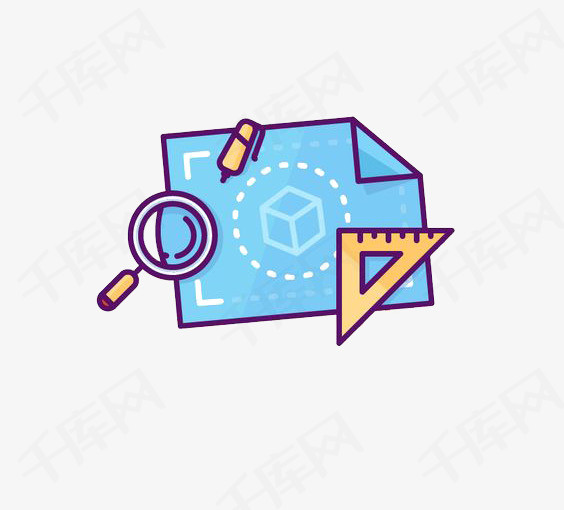 蓝色笔记素材图片免费下载_高清png_千库网(图片编号9048572)