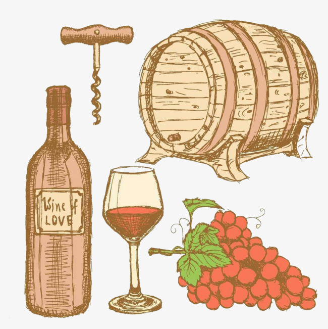 素描风景免抠图案下载