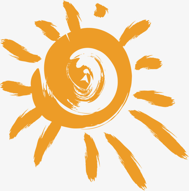 水彩太阳_png素材免费下载_ 1713*1726像素(编号:19016377)_90设计