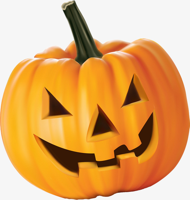 黄色卡通南瓜头