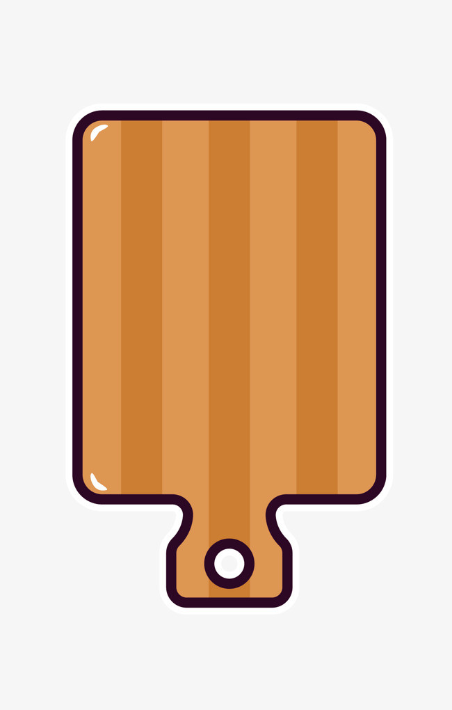 矢量卡通简洁扁平化菜板