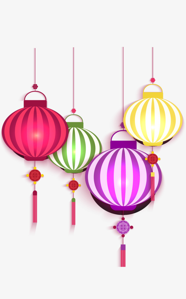 创意多彩灯笼