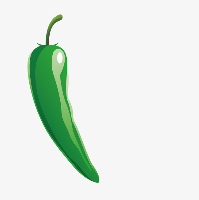 绿色的辣椒png素材下载_高清图片png格式(编号:19030502)-90设计