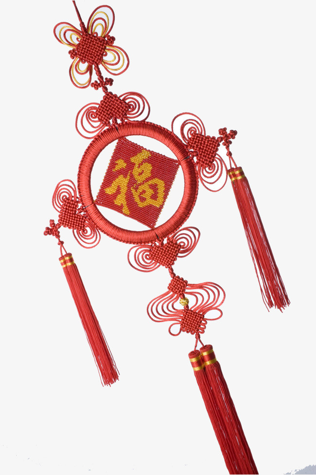 创意福字中国结