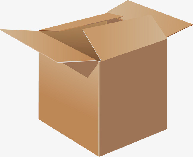 打开的纸箱png素材-90设计