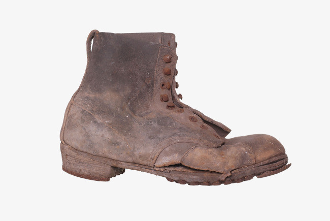 卡通手绘一只鞋子