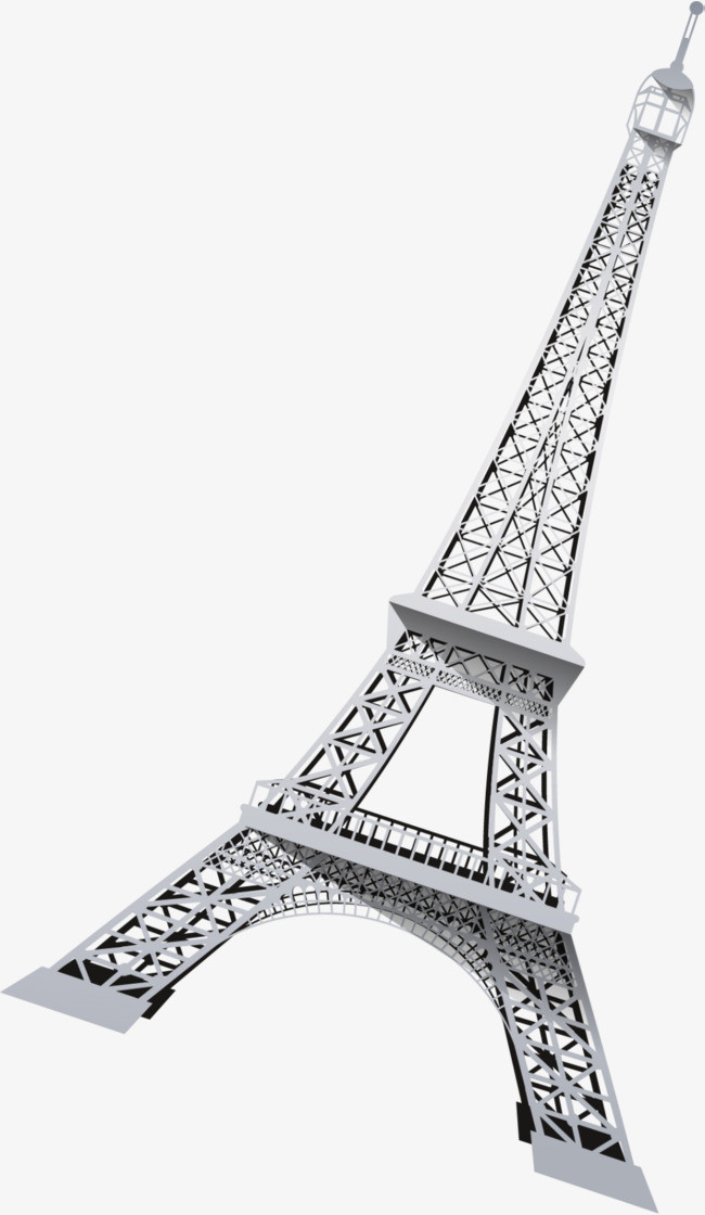 创意灰色铁塔