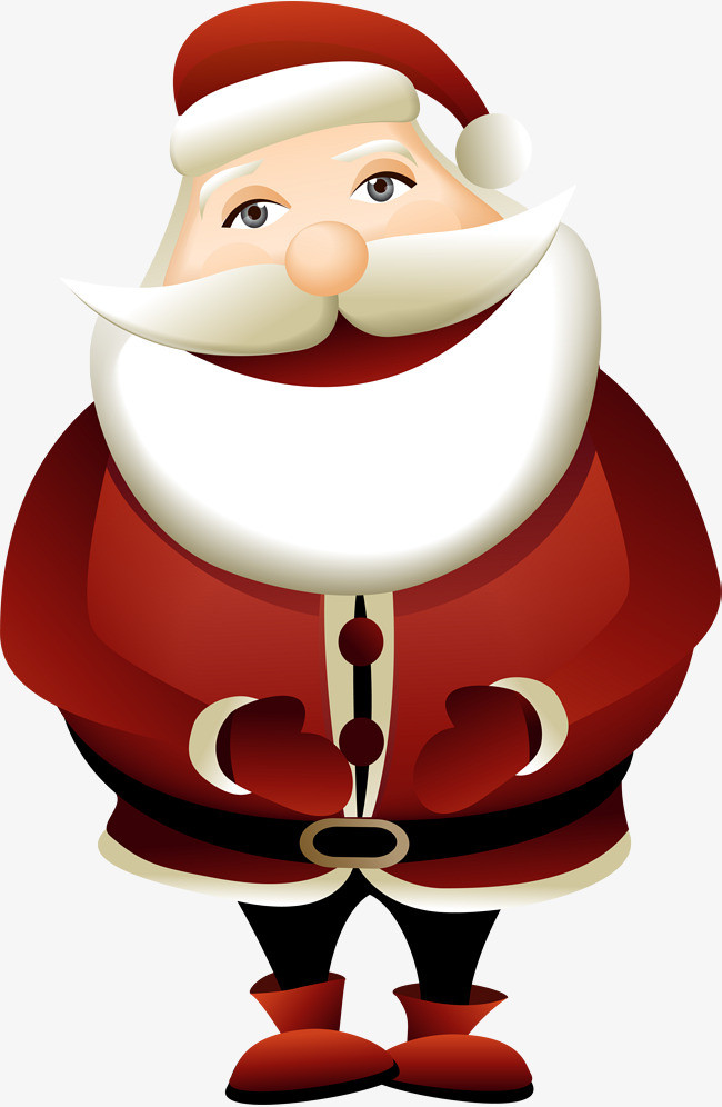 红色卡通圣诞老人_png素材免费下载_ 2500*3827像素(编号:19059321)