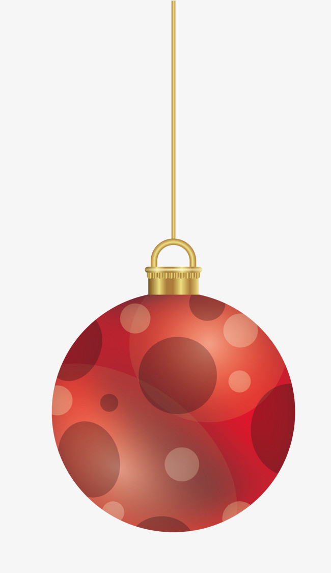 圣诞酒红色玻璃球圣诞树小鹿挂彩灯矢量