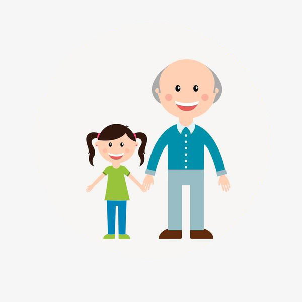 父亲节爸爸女儿的鞋子免抠图元素