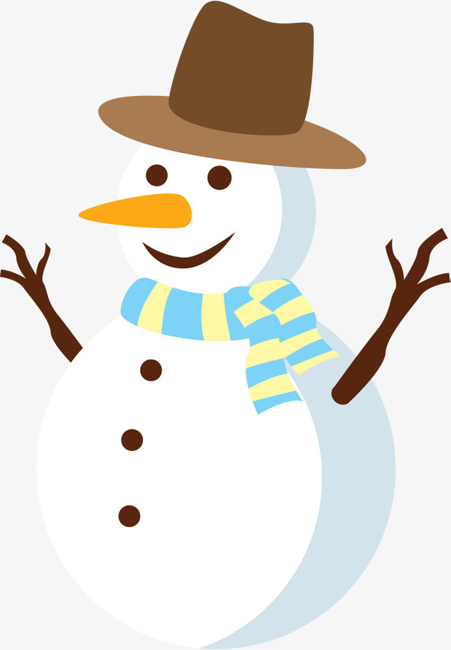 白色卡通雪人