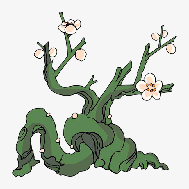 卡通梅花创意设计