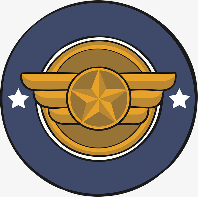 金色翅膀徽章_png素材免费下载_ 2765*2756像素(编号:19119246)_90设