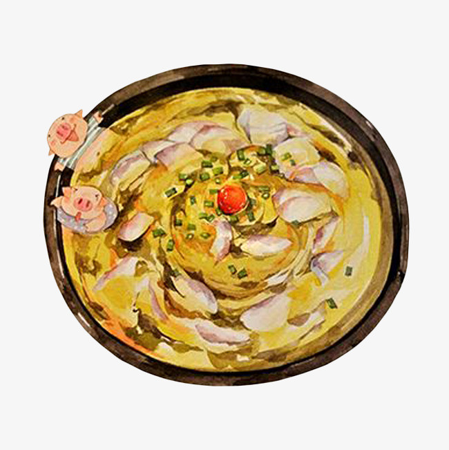 手绘老坛酸菜鱼