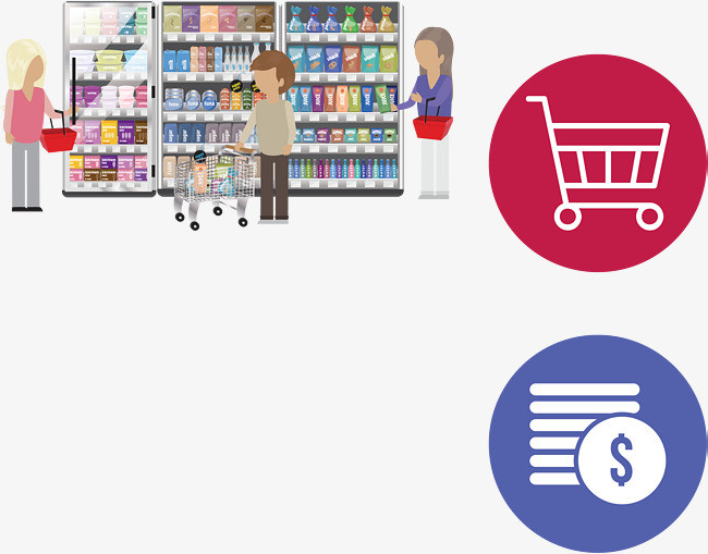 618购物商城标题多边形渐变免扣素材