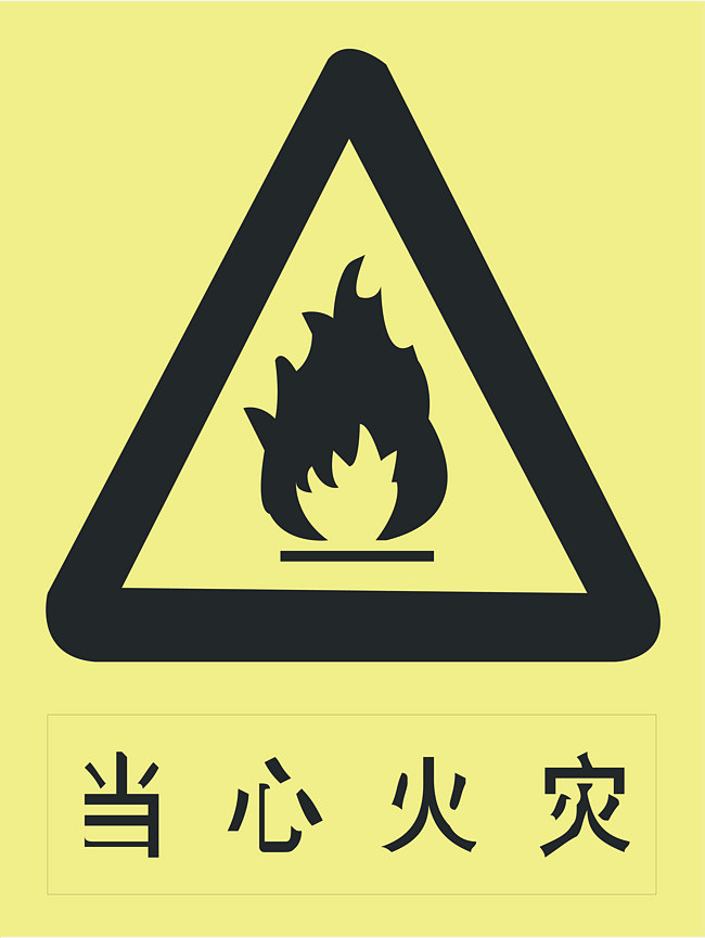 当心火灾