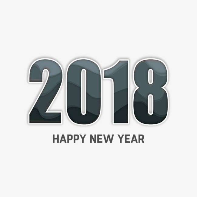 2018艺术字_png素材免费下载_ 1200*1200像素(编号:19153498)_90设计