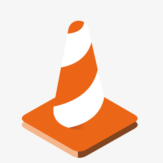 安全生产月图标交通安全路障雪糕桶免扣元素素材