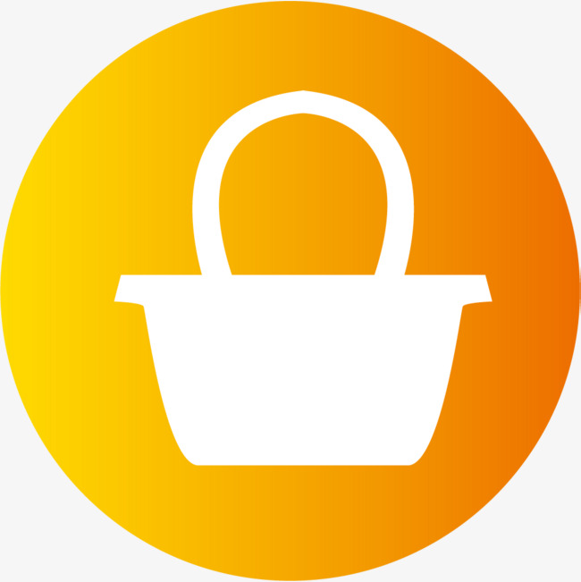 白色矢量环保袋子logo