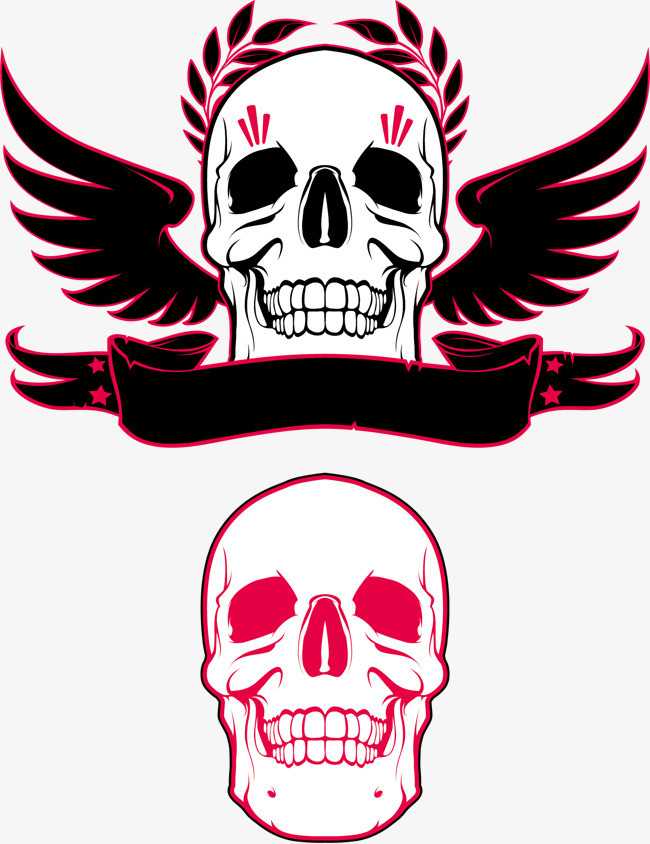 个性骷髅图案设计