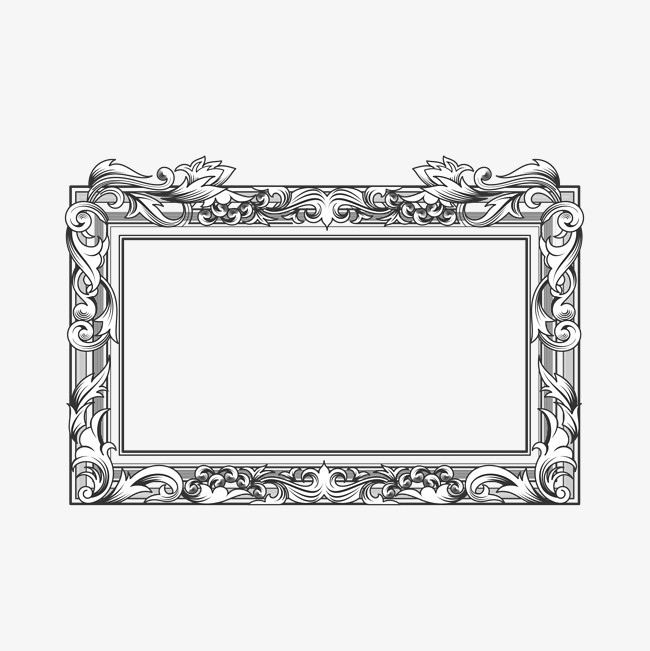 矢量复古精美欧式油画框png素材下载_高清图片png格式(编号:19223209)
