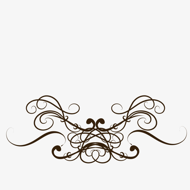 线条花纹装饰简图