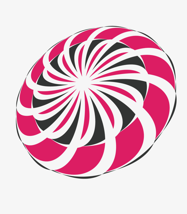 矢量装饰卡通扁平化logo圆环png