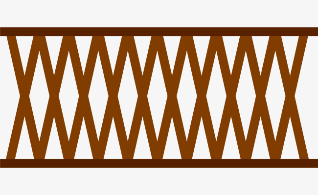 密集的网格状矢量栅栏