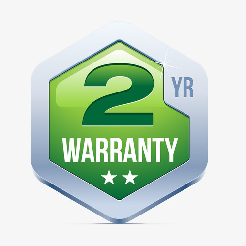 图片 图标元素 > 【png】 绿色六边形立体2年质保标志免抠